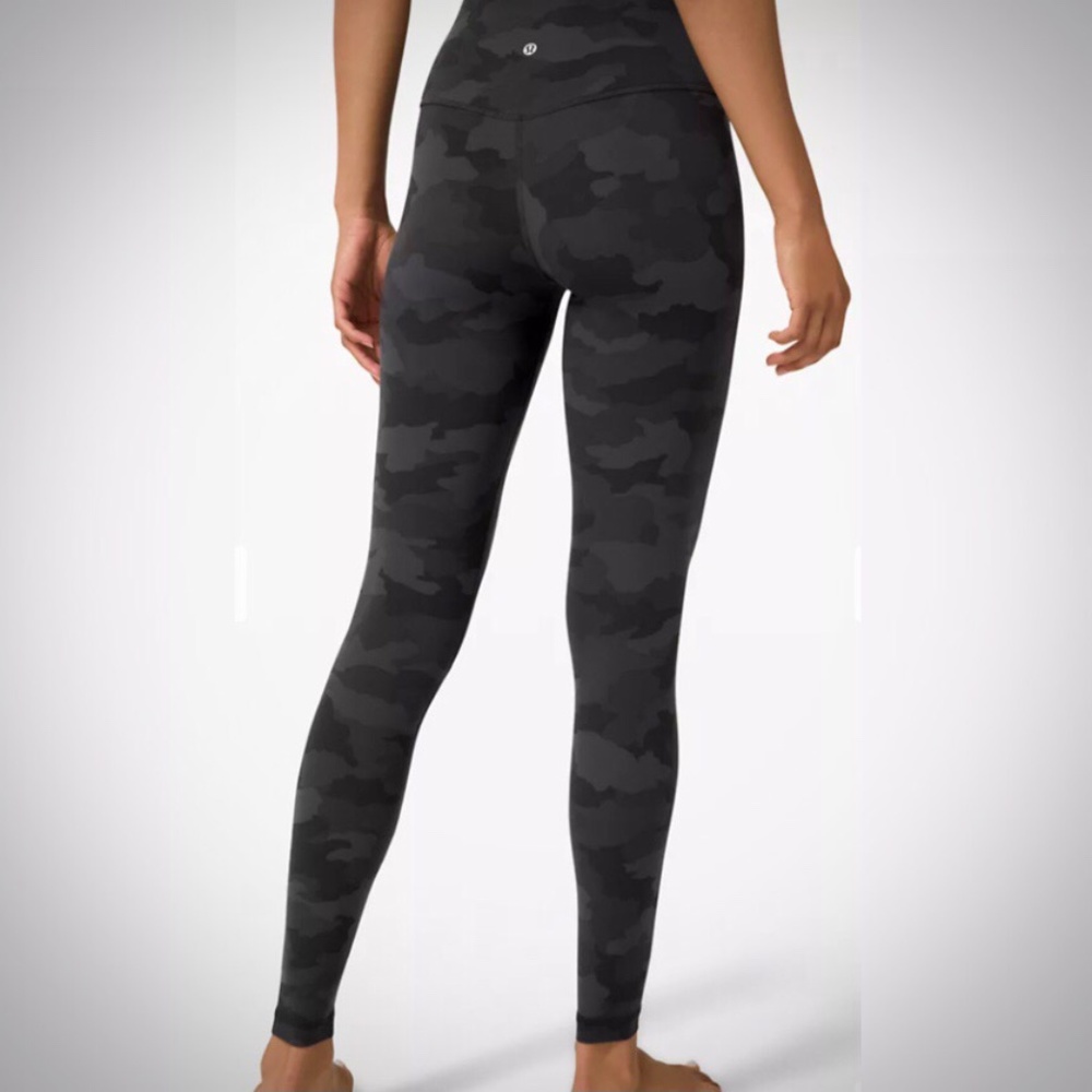 ✅ 🍋🍃 LULULEMON ALIGN, HERITAGE BLACK CAMO
